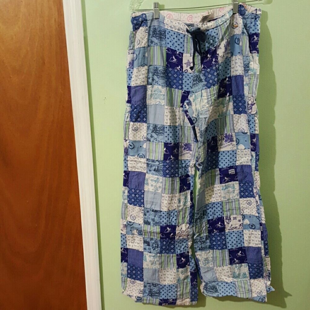 Quilted sleep pants